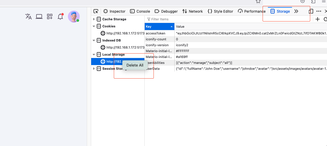 How To Clear Browser Local Storage Vuexy